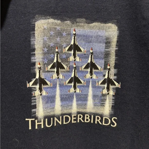 Unisex USA Thunderbirds Short Sleeve Tshirt - Size Large NWOT bought at air show - Picture 8 of 9